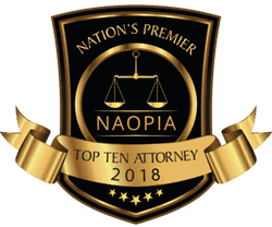 Award for top 10 personal injury attorney